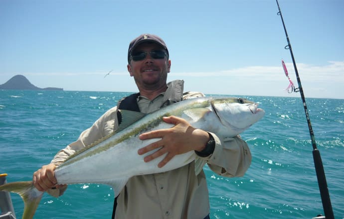 Kingfish caught off Whakatane